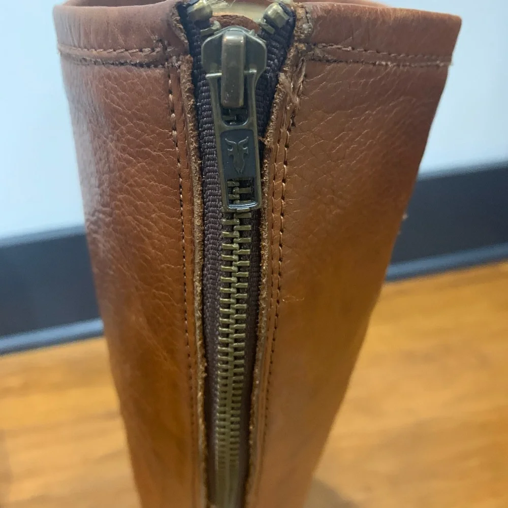 Frye Phillip Harness Tall Boots #70511 Sz. 8.5 - Picture 8 of 11